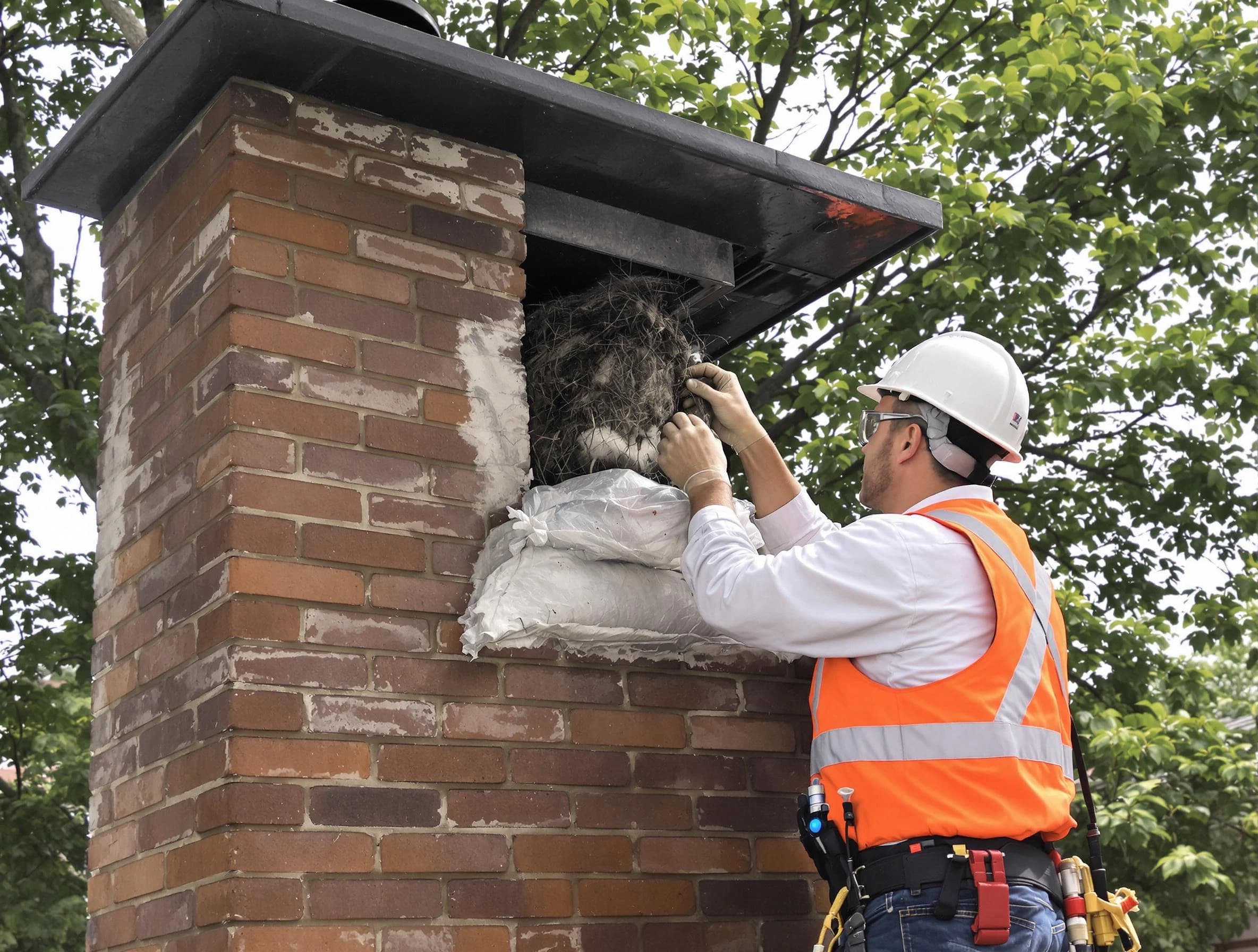 Humane removal of debris and animals by Spring Hill Chimney Sweep in Spring Hill, TN