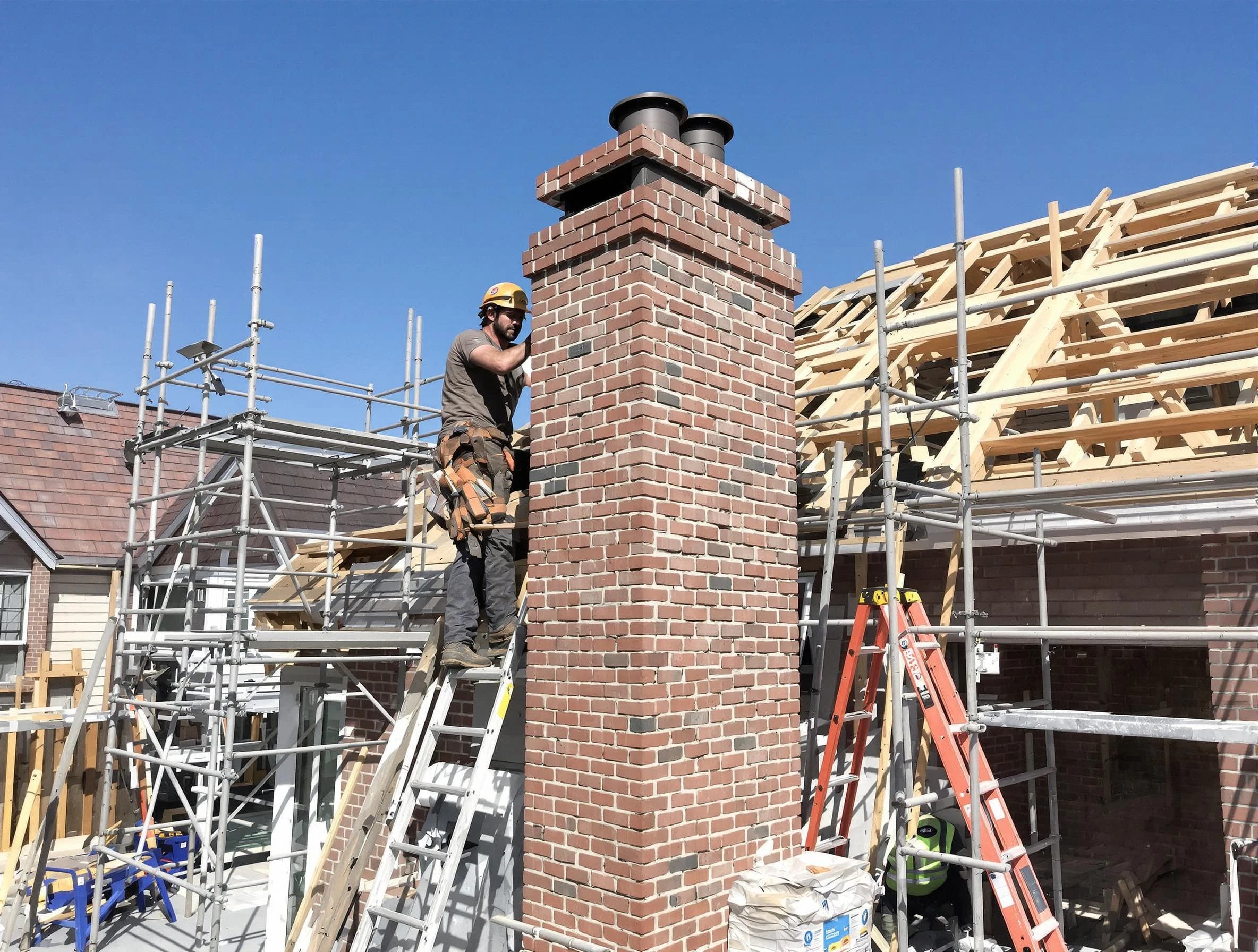 New chimney installation completed by Spring Hill Chimney Sweep in Spring Hill, TN