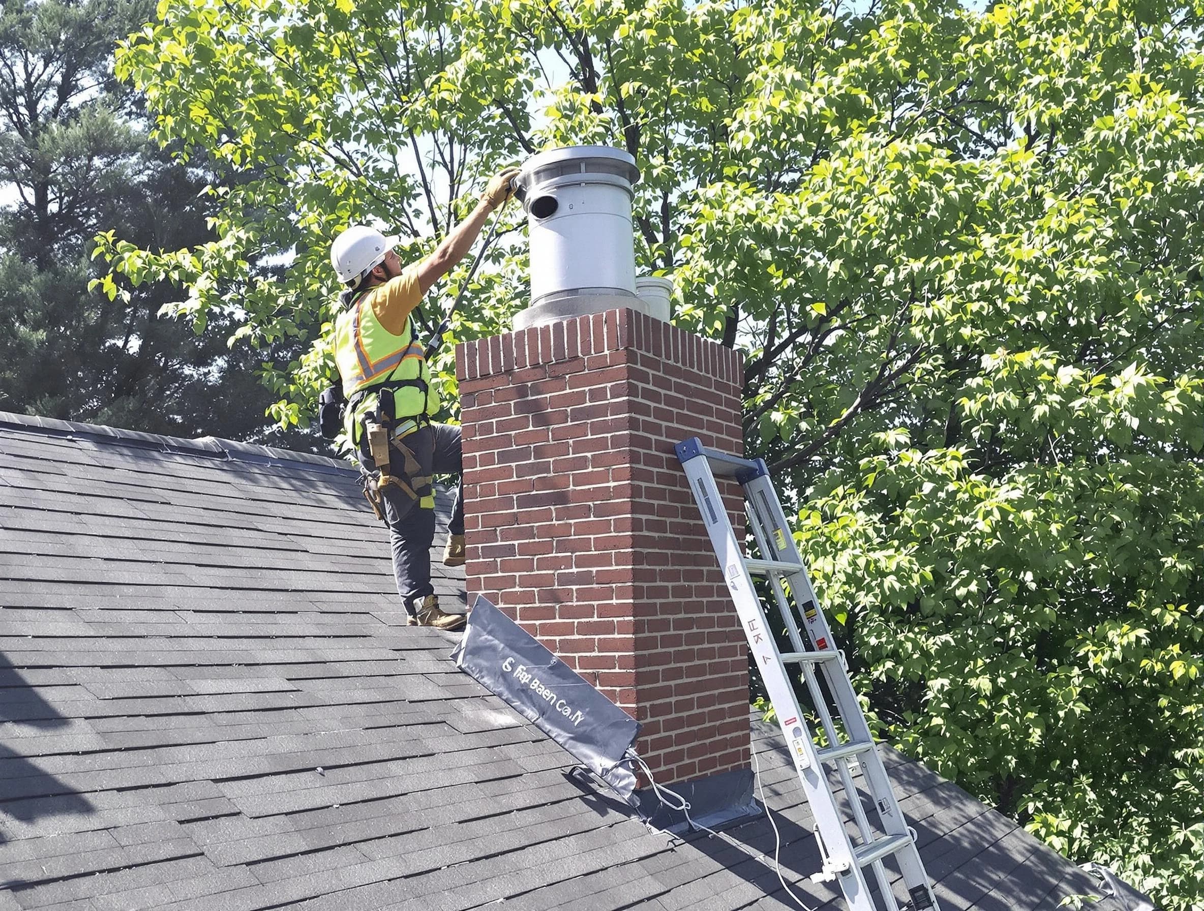 Chimney liner inspection by Spring Hill Chimney Sweep in Spring Hill, TN