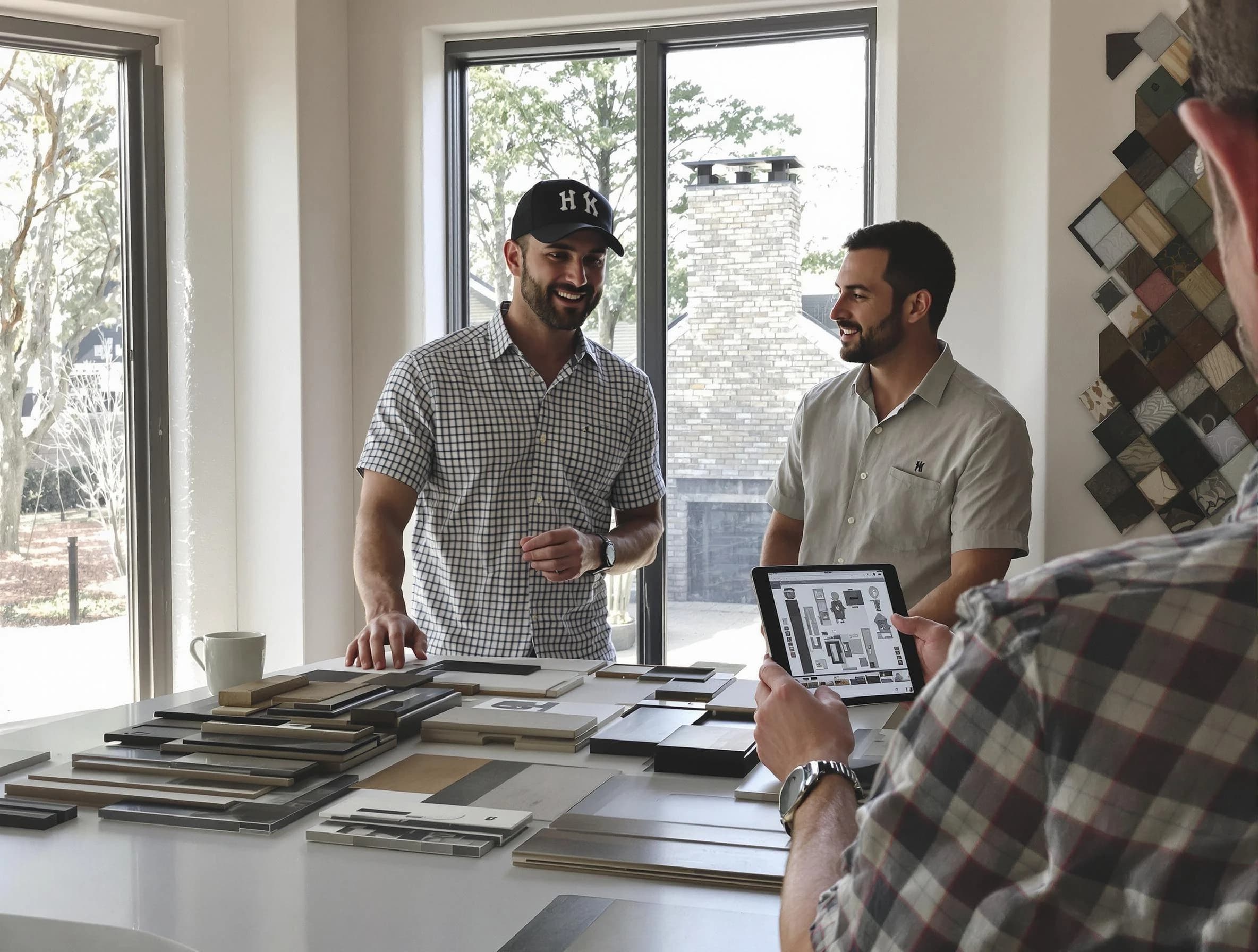 Spring Hill Chimney Sweep remodeling a chimney and fireplace in Spring Hill, TN