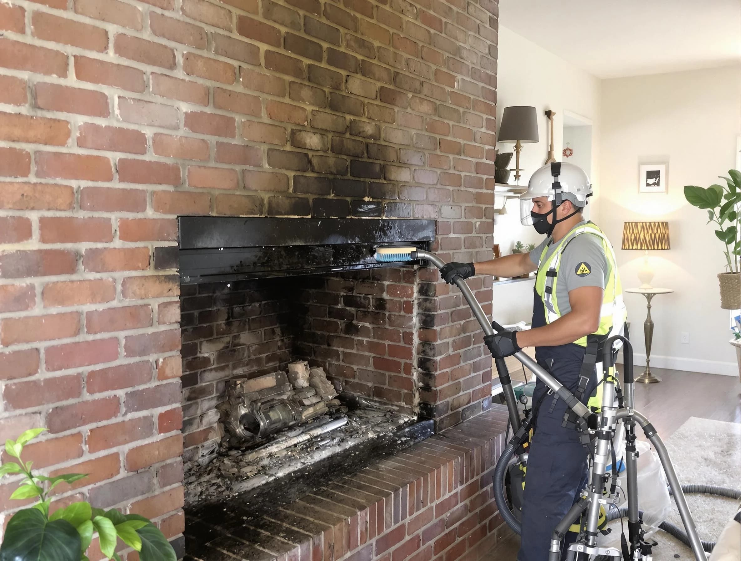 Spring Hill Chimney Sweep providing fireplace cleaning services in Spring Hill, TN