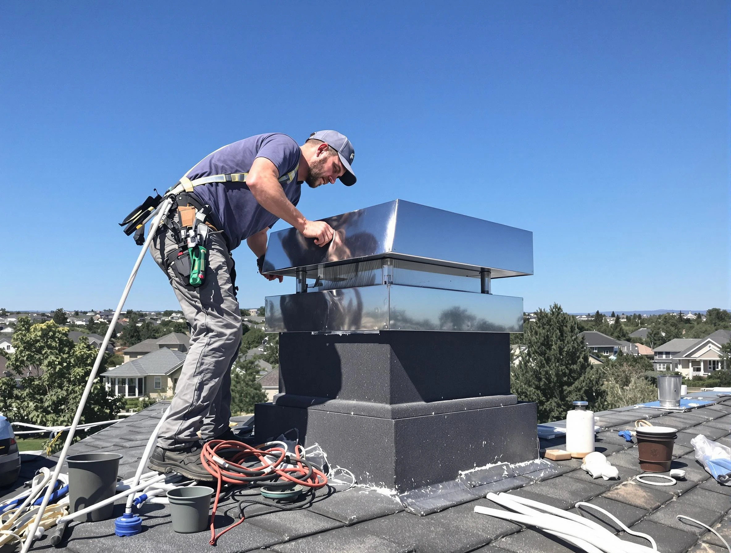 Chimney Cap Services in Spring Hill