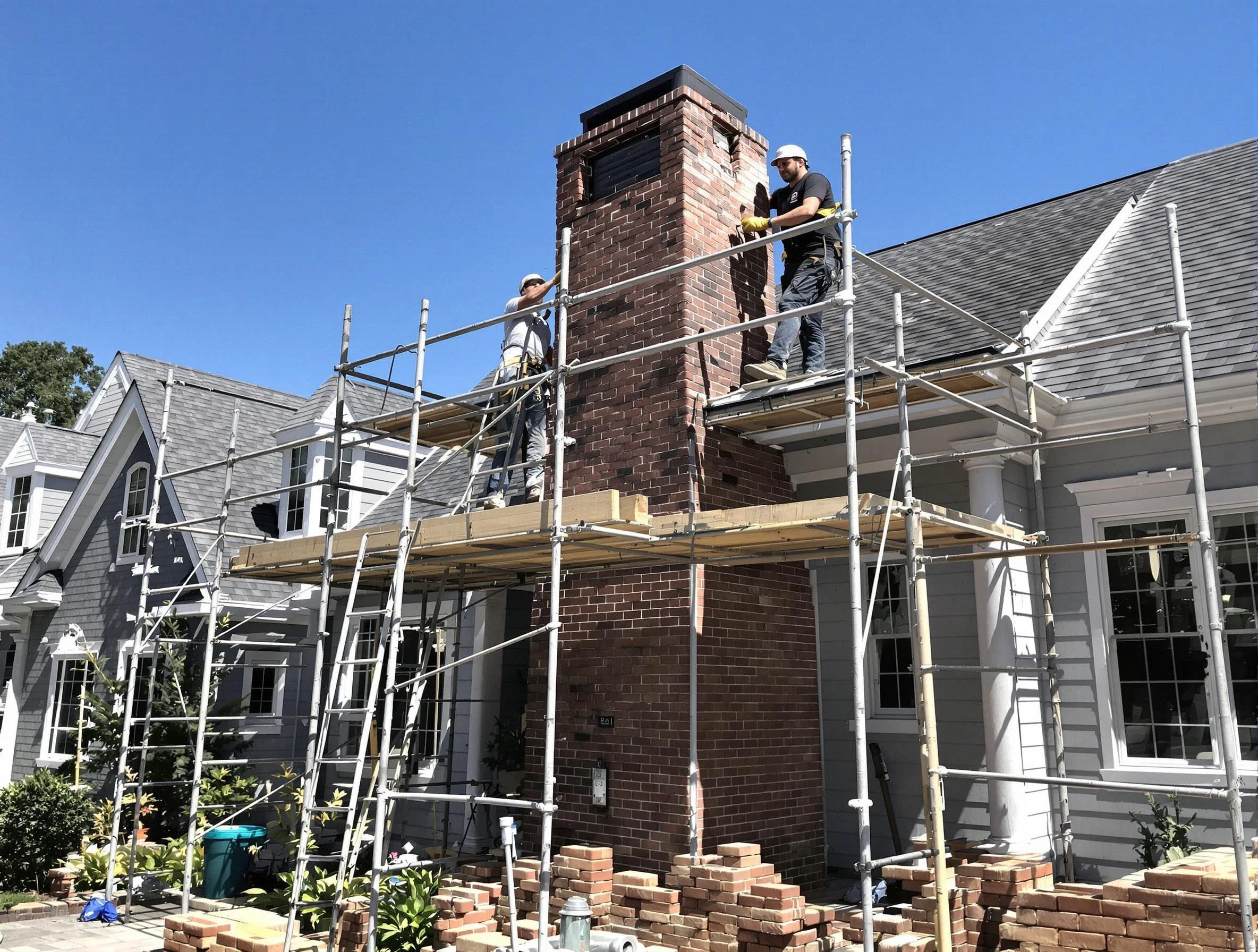 Chimney Rebuilding in Spring Hill