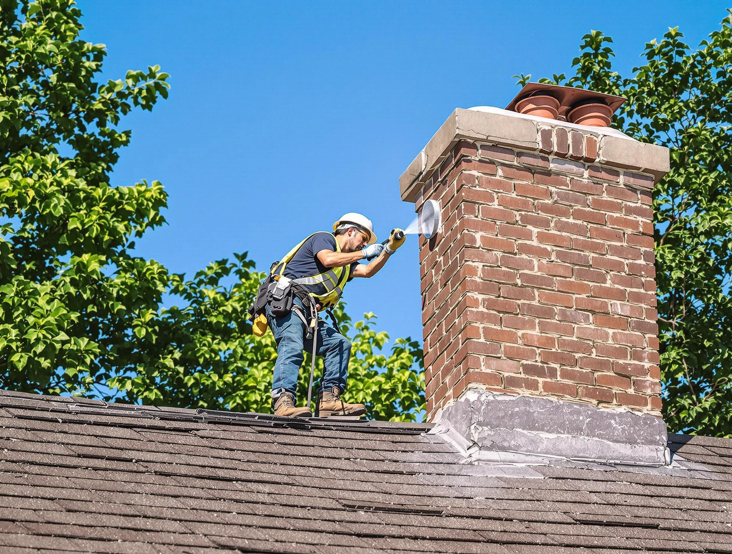 Spring Hill Chimney Sweep performing an inspection with advanced tools in Spring Hill, TN